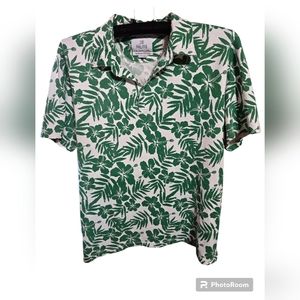 28 Palms Hawaiian Shirt Men's Size XXL *RUNS SMALL * See dimensions *